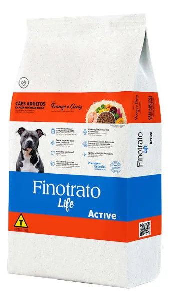 Ração FinoTrato Life Active 15kg | Premium Especial