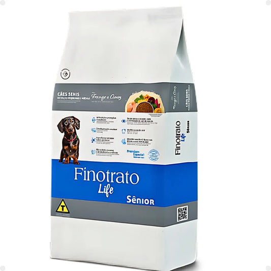 Ração FinoTrato Life 10kg | Sênior Premium Especial