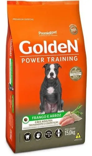 Ração Golden Power training 15kg | Premium Especial Adulto