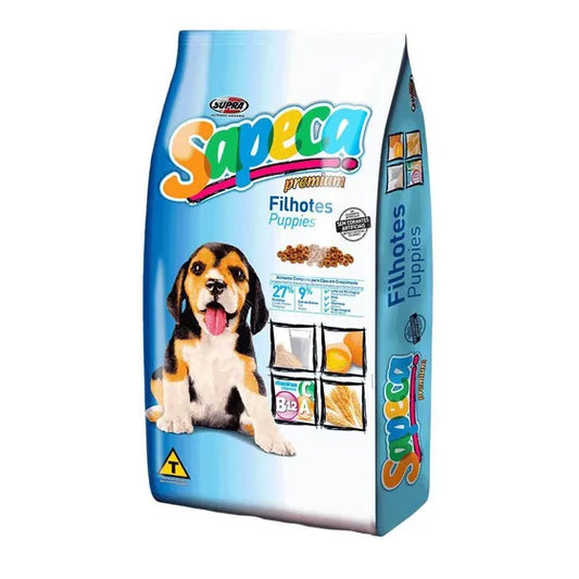 Ração Sapeca 10 Kg | Premium Filhotes todas as raças